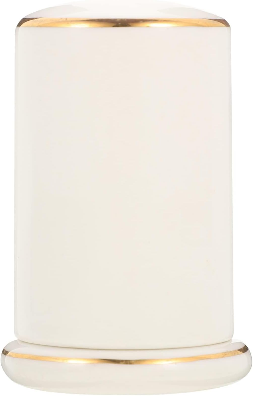 Alipis Ceramic Toothpick Box Toothpick Holder Dispenser Tabletop Toothpick Holder Toothpick Case Desk Dispenser Household Toothpick Container Ceramics Storage Tank White Light Luxury