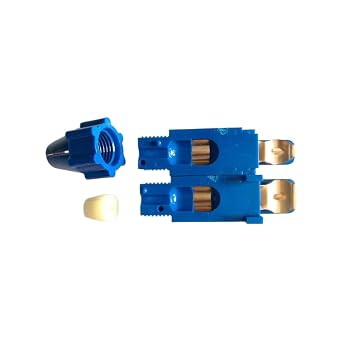 LGT Geophone String Connector Clips, Blue, 2PCS