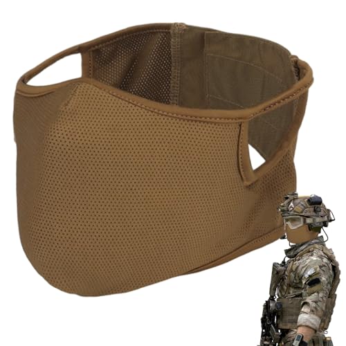 Masque respirant de paintball avec écran pliable pour l'équitation