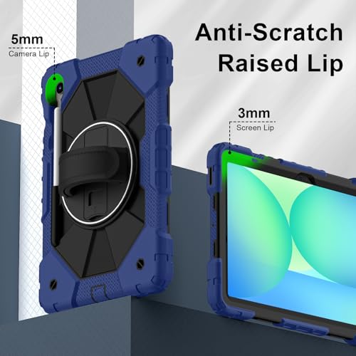 Funda antigolpes Samsung Tab S9 FE 2023: protección integral con soporte 360° 3