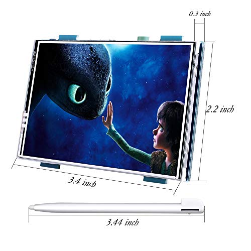 Écran tactile 1920x1080 HDMI avec entrée audio pour Raspberry Pi