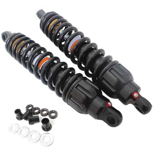 交換用ショック に適合するハーレー に適合するダビッドソン に適合するダイナ ローライダー S FXDLS 2016-2017 オートバイショック交換用 343mm リアショックアブソーバー サスペンション