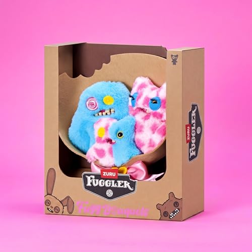 Peluches Fuggler Coleccionables ZURU: Set Sasquoosh Stinkface Monstruos Feos 2