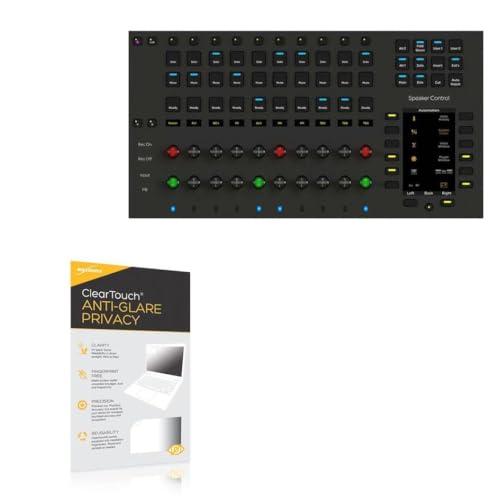 BoxWave Screen Protector Compatible with Avid S6 Master Post Module (3.1 in) - ClearTouch Anti-Glare Privacy (2-Pack), Privacy Screen Protector Flexible Film Anti-Glare
