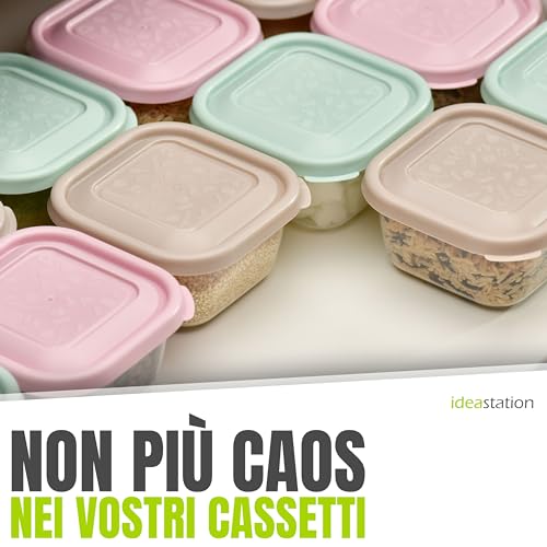 Idea-station contenitori per Alimenti 12 x 300 ml