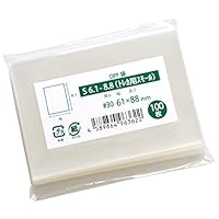 OPP袋 カードスリープ 透明 テープなし 推し活 グッズ収納 OPP袋 カードスリープ 透明 テープなし 推し活 グッズ収納