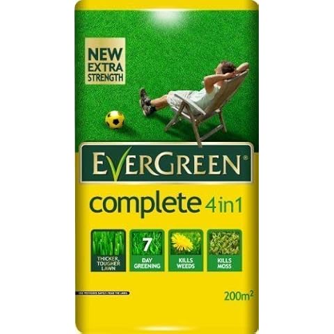 Evergreen 4 In 1 Lawn Care Bag for Weeds and Moss Cover