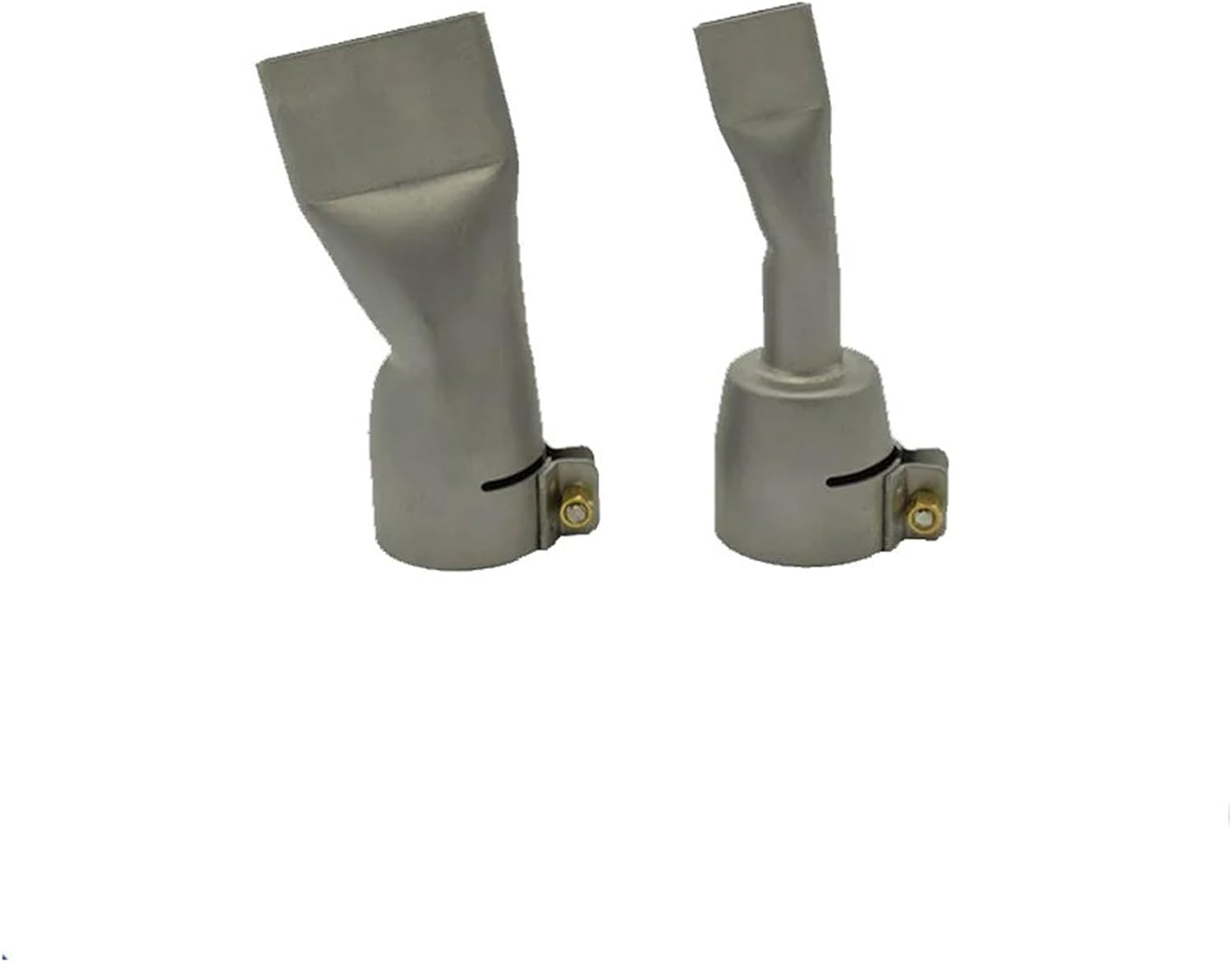 2pcs Flat Welding Nozzle 20mm And 40mm Width Nose Tips for Heat Guning Air Torch Plastic Welder Accessories