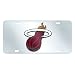 FANMATS NBA Miami Heat Plastic License Plate (Inlaid)