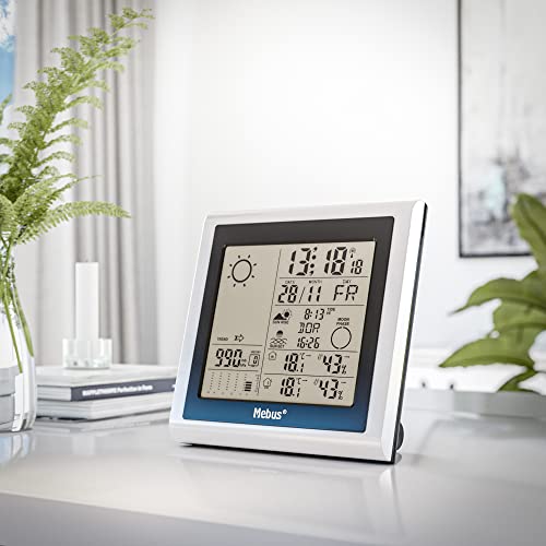 Mebus, 40283, Termometro Digitale con Funzioni