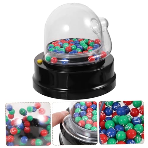 Machine à boules de loterie électrique transparente pour tirage au sort de bingo