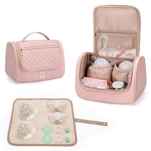 LUXJA Wearable Breast Pump Bag Momcozy, Willow and Elvie