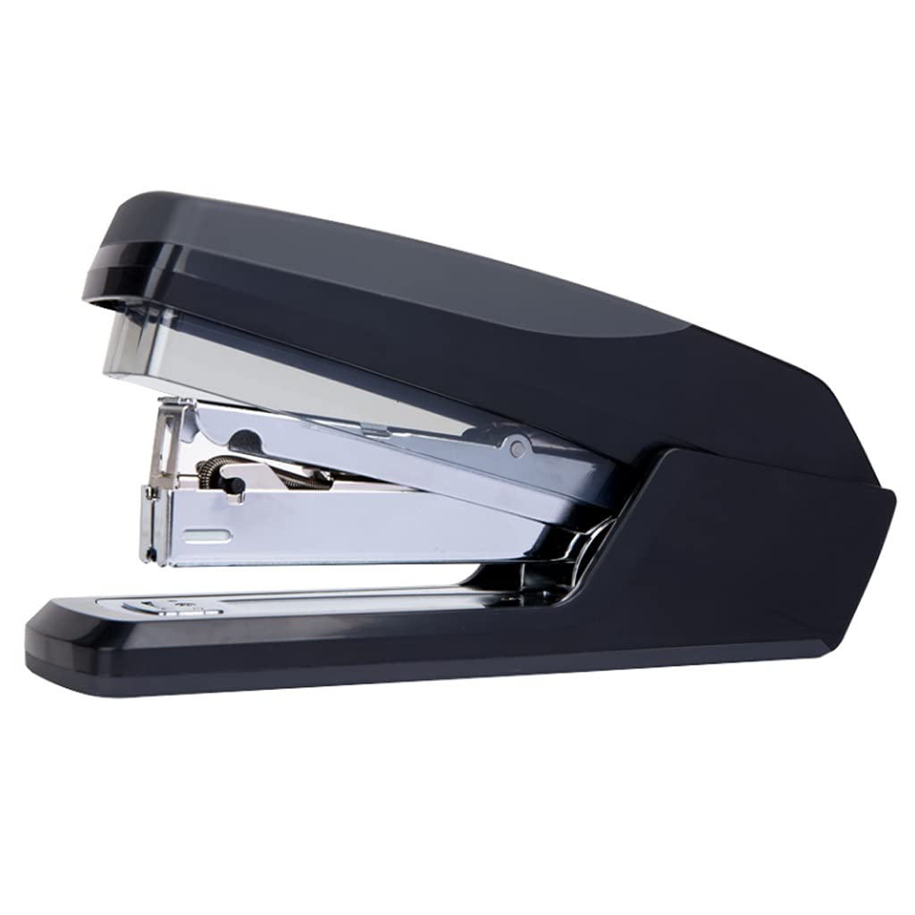 grapadora de escritorio, Ergonomic One Finger Touch Stapler Easy Load Multi-Function Desktop