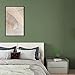 CHIHUT Thickened Sage Green Wallpaper for Bedroom Self Adhesive Removable Green Peel and Stick Wallpaper 17.7
