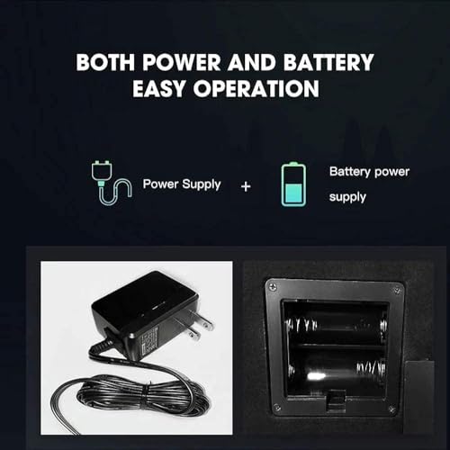 FENOKD Wooden Automatic Watch Winder Collector with 4 Watch Winder + 6 Display Storage SpacesHoliday Gift (E A)