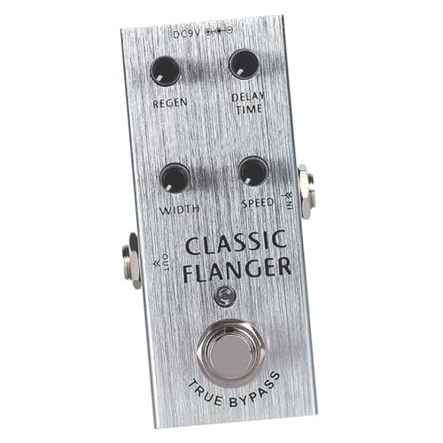 BESPORTBLE Electric Guitar Flanger Pedal Lightweight Sound