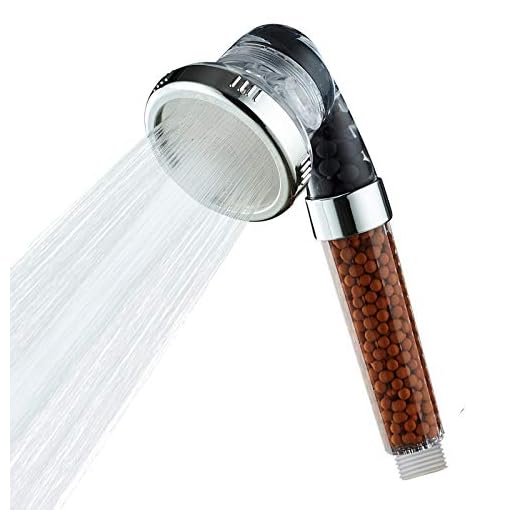 Zenbodys Shower Head | Shower Head Zenbody Ionic Shower Head with Beads,3-Setting Filtered High Pressure Water Saving Ecowater Spa Showerhead for Dry Skin & Hair (no hose)…