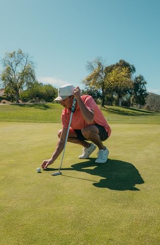 Image of BRIMZ Golf Performance Hat - Tee Holder & Magnetic Brim - Breathable Sweat & Water Resistant Golfing Snapback Cap