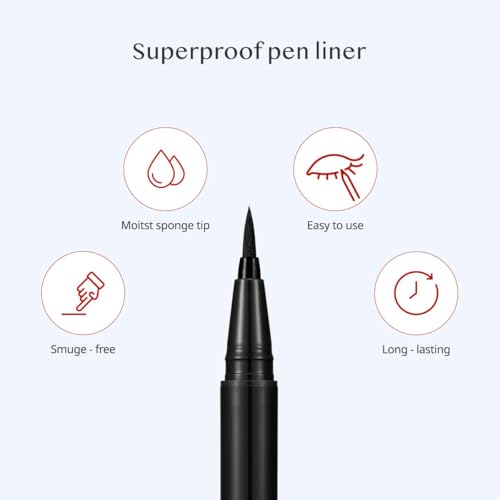 Image of CLIO Kill Lash Superproof Mascara 02 Volume Curling + Waterproof Pen Liquid Eyeliner 01 Black
