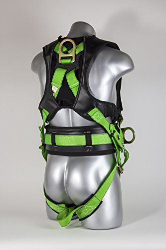 Guardian Fall Protection 193191 M-XL Monster Edge Harness with Side D-Rings