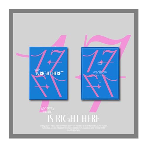 CD SEVENTEEN 17 IS RIGHT HERE avec photocard pour votre collection