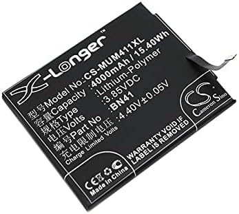 GYMSO Battery Replacement for BN41, BN41H, BN41L Note 4, Note 4 4000mAh