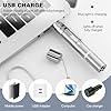 JANHER Laser Pointer, Cat Toys, Cat Laser Toy Pointer with 5 Adjustable Patterns, Dog Laser Toy, USB Recharge Laser, Long Range and 3 Modes Training Chaser Interactive Toy #3