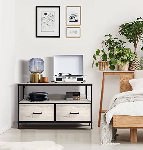 Sorbus Tv Stand Dresser With 2 Drawers - Television Riser Chest With Storage - Bedroom, Living Room, Closet, & Dorm Furniture #TOP4