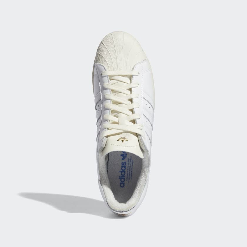 Image of adidas Superstar 82 Shoes Men's, White, Size 9.5