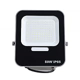 🐝 【Súper brillante y ahorro de energía】Este Focos led exterior de 50W y 5000LM puede reemplazar las bombillas incandescentes tradicionales de 400W,tiene las ventajas de alto brillo, alta eficiencia de luz,larga vida útil,etc.puede ahorrar hasta un 80% de energía.