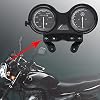 Motorcycle Speedometer, Odometer, Tachometer, Fit for YBR 125