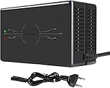 [multiple safety protection] Short circuit protection / overcurrent protection / overvoltage protection; red light - charge, green light charge OK, it stops automatically when the battery is full. The AC adapter is compatible with most types of electric scooters. Hoverboard charging products 3c, CE, UL, FCC, RoHS certified, tested by ..