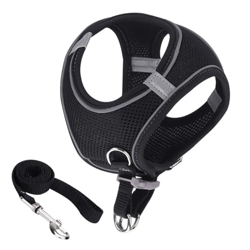 Hundegeschirr für Katzenspaziergänge, verstellbar, Zubehör für Haustiere, Outdoor-Abenteuer,...