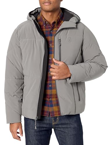 Image of BASS OUTDOOR mens Quilted Glacier Hiking Puffer