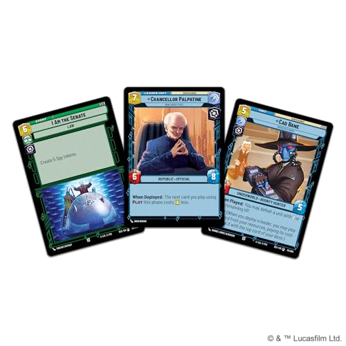 Asmodee Star Wars: Unlimited TCG Secrets of Power Chancellor miniatura 5