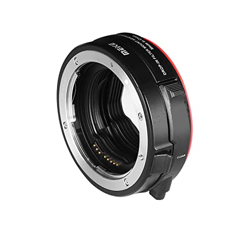 Image of Meike MK-EFTR-C Drop-in Filter Mount Adapter for Canon EF to EOSR with Variable ND Filter and UV Filter for EOS R R5 R6 RP R5C C70 Cameras