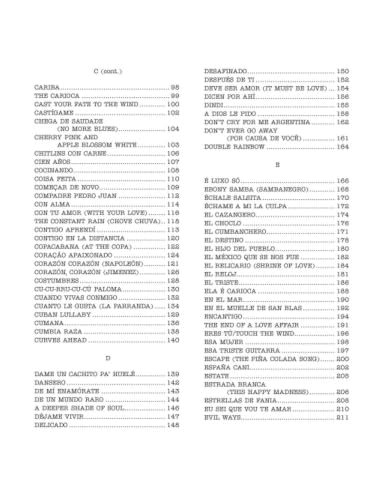 The Real Latin Book: Vol. 19, Instruments en Do - Recueil de partitions Fake Book pour instruments en Do | 400 standards de Latin Jazz, Bossa Nova, Salsa, Samba et Tango pour improvisation – vue 4