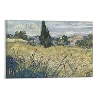 Amazon.co.jp: フィンセントファンゴッホ印象派の「糸杉のある緑