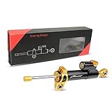 Moto Amortisseur de Direction pour Ba&ndit GSF 250 600 600S 650 650S 650N 1200 1250 & Universel Moto CNC Réglable Amortisseur De Direction Stabilisateur