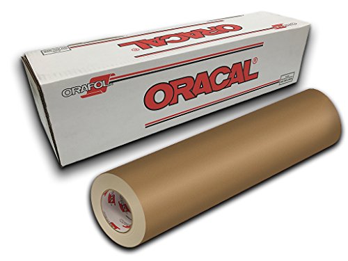 Oracal 631 mat vinyle 30,5 cm rouleau adhésif découpe Silhouette Cricut marron