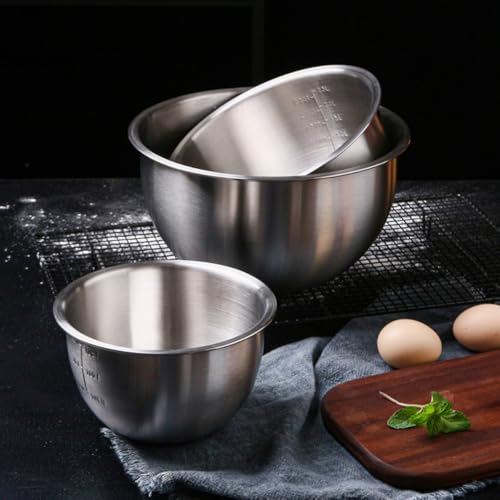 Cabilock Bowl de Acero Inoxidable 24 cm para Cocina miniatura 5