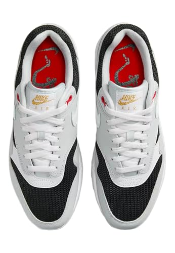 Nike Air Max 1 PRM - White / Black / Sport Red4