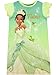 Disney Chemise de Nuit Fille Tiana Vert 3-4 Ans