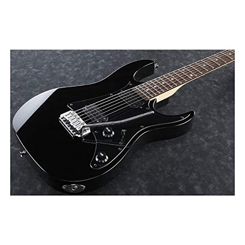 Ibanez 6 String Solid-Body Electric Guitar, Right Handed, Black (Grx20Zbkn) #TOP4