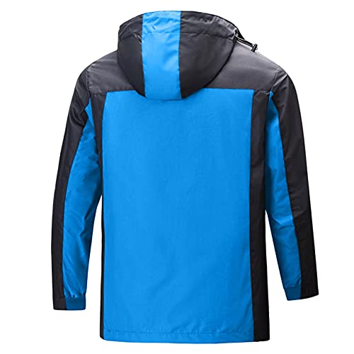 Veste homme à capuche amovible et poche zippée pour un confort total