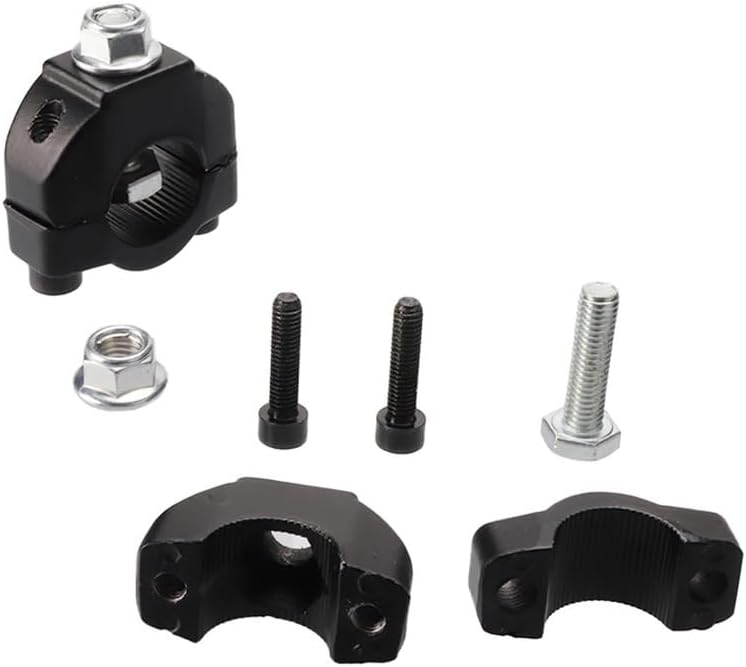 Motorbike Handlebar Risers Motorcycle 22mm 7/8'' CNC Aluminum Handlebar Bar Risers Mount Bracket Clamp for CRF 50 Dirt Pit Bike Moto Accessories