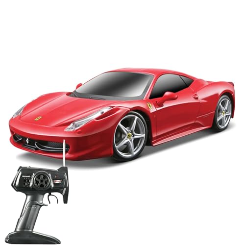 Braha Ferrari 458 Italia RC Car 1:14 Scale Remote Control Vehicle with Full Functionality & Realistic Design