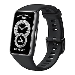 HUAWEI ���ޡ��ȥ����å� Band 6 1.47������ե�ӥ塼�ǥ����ץ쥤 2���֤�Ĺ���֥Хåƥ꡼ ������Ǿ��¬�� ��®���� �����/��̲��˥���� ����96����Υ�������ȥ⡼�� ����ե����ȥ֥�å���������������Ź�ʡ�