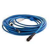 Dolphin Genuine Replacement Part — Durable 60 FT Blue Cable with Swivel for Tangle-Free Operation with Bluetooth/Wi-Fi Models — 9995899-DIY