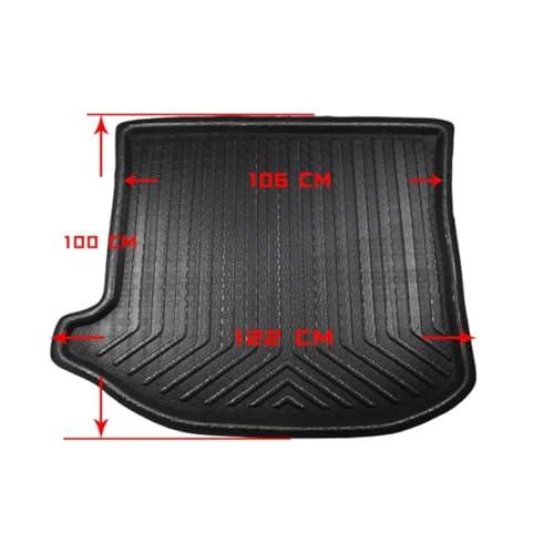 Tapis de coffre Jeep Grand Cherokee 2013-2017 accessoire voiture imperméable sol - 3